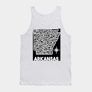 Arkansas Map Tank Top